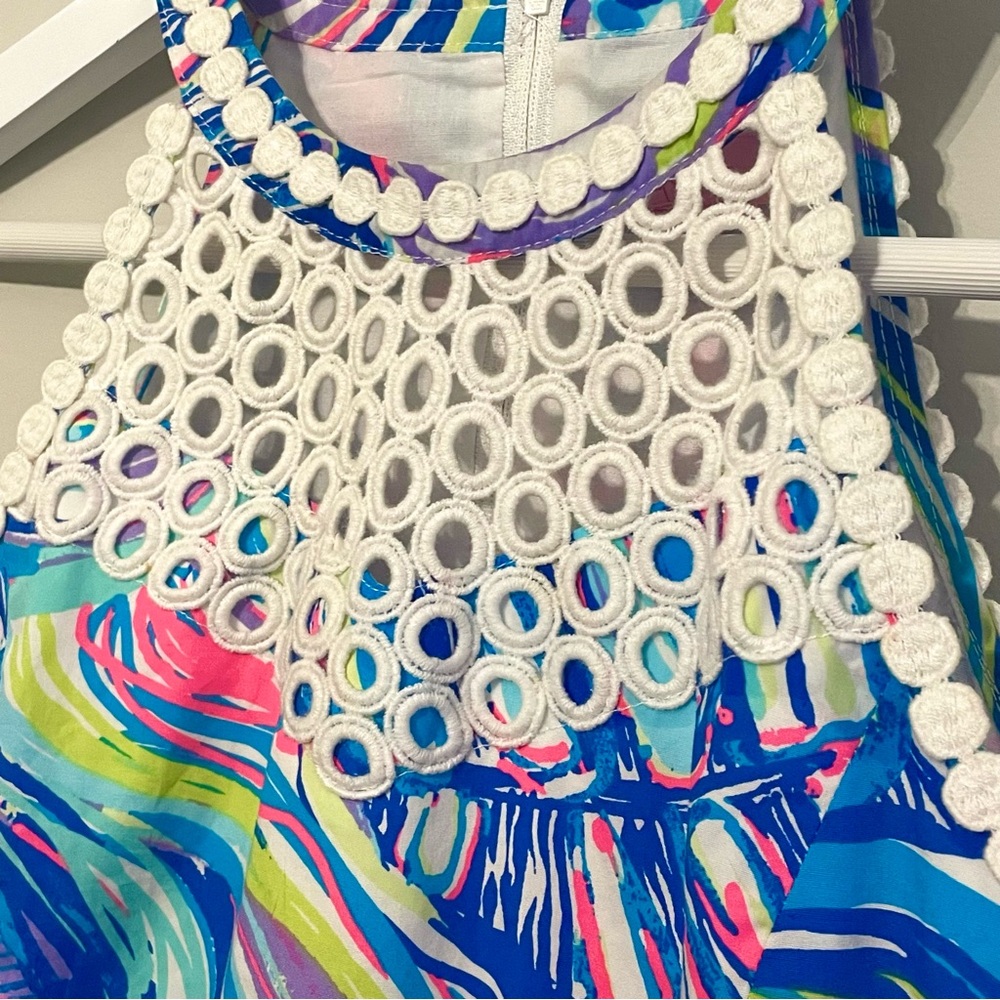 Colorful Swirl Kids Dress - Picture 6 of 14